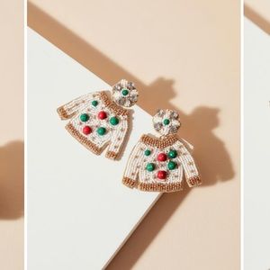 Christmas earrings